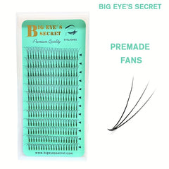 3D Faux Mink Individual Eyelashes for Premade Lash Extensions
