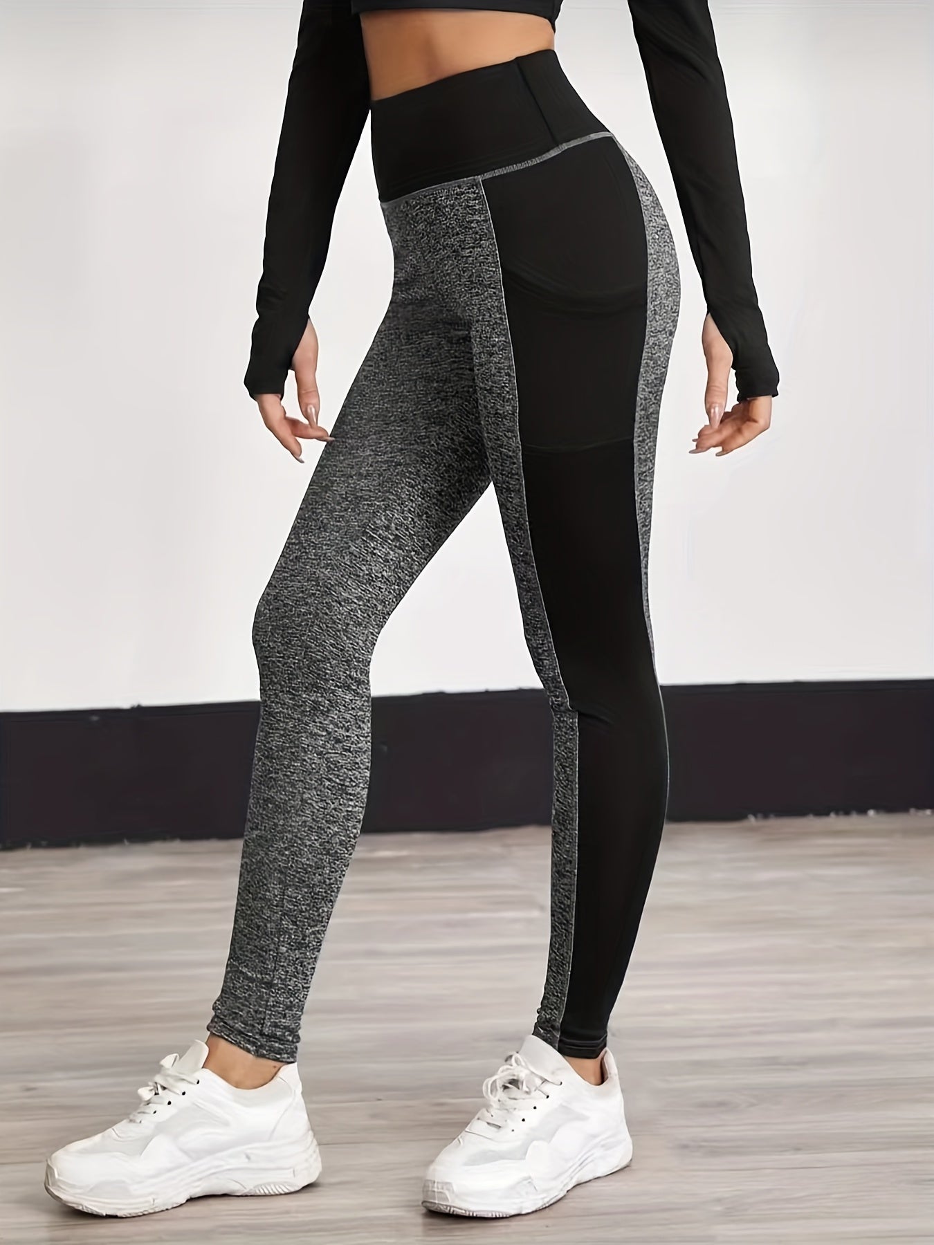 Yoga Leggings With Pocket High Waist Fitness Workout Pants