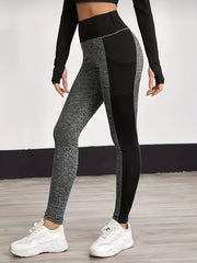 Yoga Leggings With Pocket High Waist Fitness Workout Pants