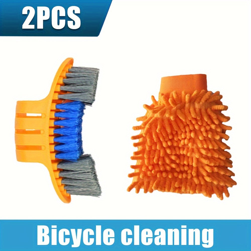 Chain Cleaner Portable Bike Chain Cleaning Tool Professional Cleaning Kit