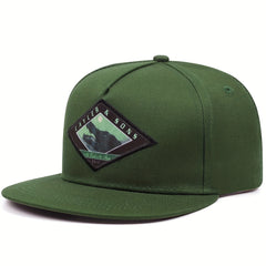Unisex Breathable Baseball Cap With Dinosaur Stickers