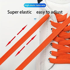 2pcs No Screws Required Elastic Laces for Sneakers