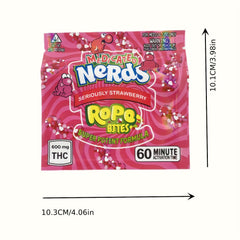 10 Pcs Pink Self Sealing Plastic Bags for Food Storage