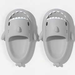 Men's Cartoon Shark Slippers Lightweight Non Slip Slides