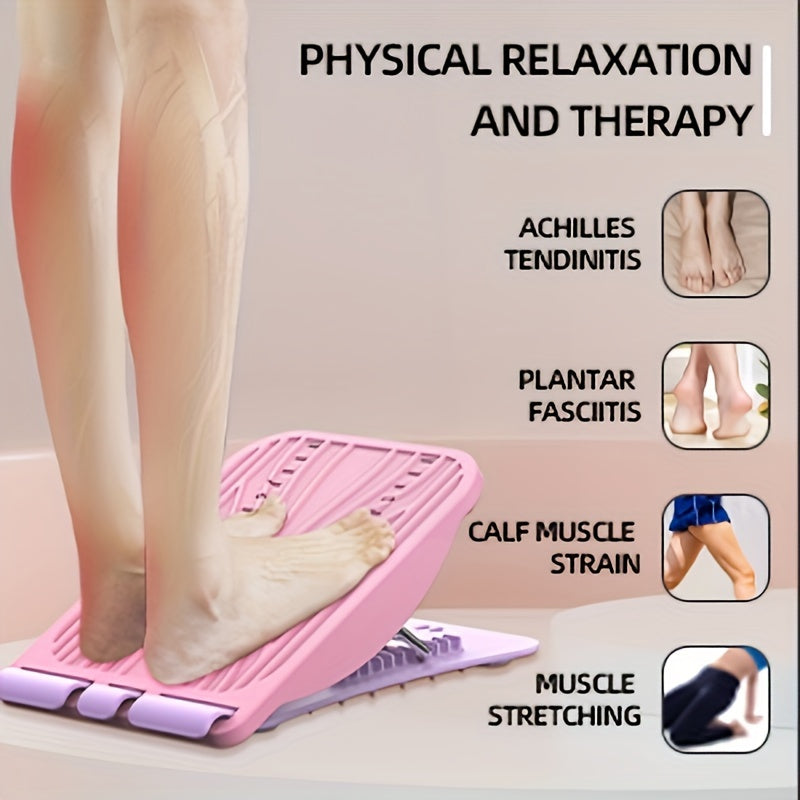 3-in-1 Back Stretcher Calf Stretcher Balance Board