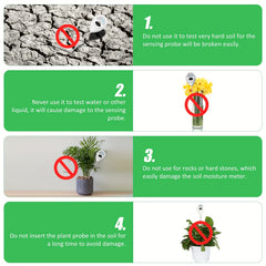 1pc Soil Moisture Meter for Plant Care Monitoring