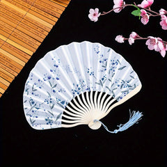 Bamboo Hand Fans for Party Dance Chinese Style Classic Fan