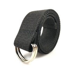 Double D Buckle Canvas Belt