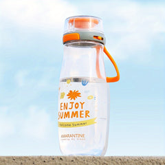 17oz Plastic Water Bottle Portable Leakproof Cup Outdoor Fitness Sports Travel