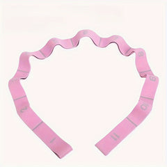 Digital Yoga Stretching Rope Solid Fitness Resistance Rope