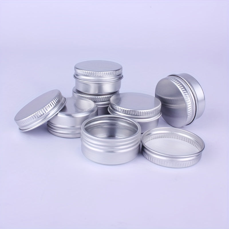 Mini Aluminum Box 36x18mm Circular Metal Box Fish Hook Bait Storage