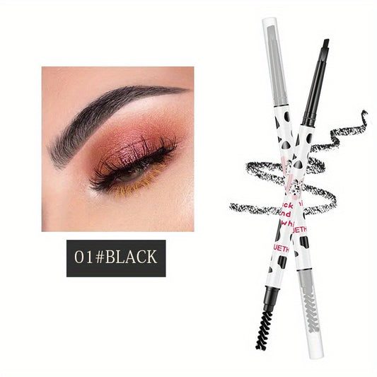 Long Lasting Double Ended Eyebrow Pencil Waterproof Sweat-Proof Formula