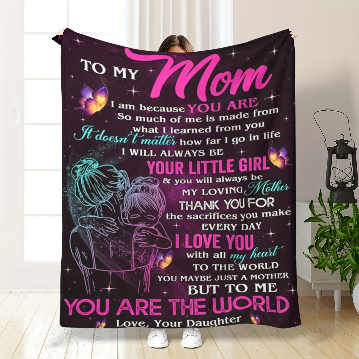 Mom's Creative Blanket - Home & Outdoor Use
