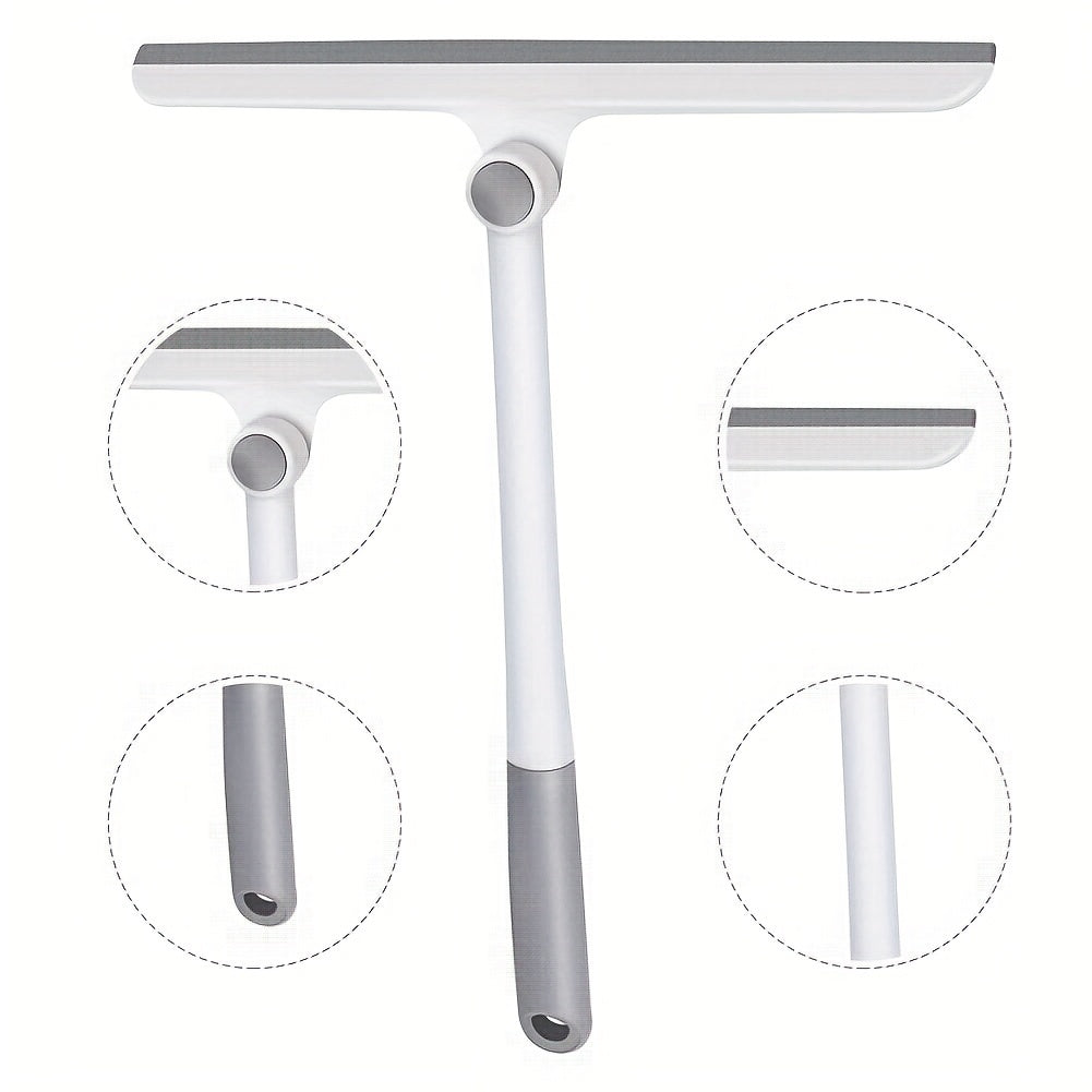 360 Rotating Window Cleaner Glass Scraper Bathroom Cleaning Tool