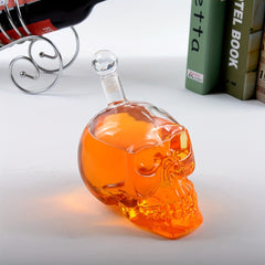 Skull Shape Vodka Bottle With Creative Lid