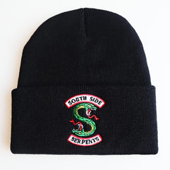 Men's Embroidered Knitted Hat Warm Pullover Street Hip-hop Hat