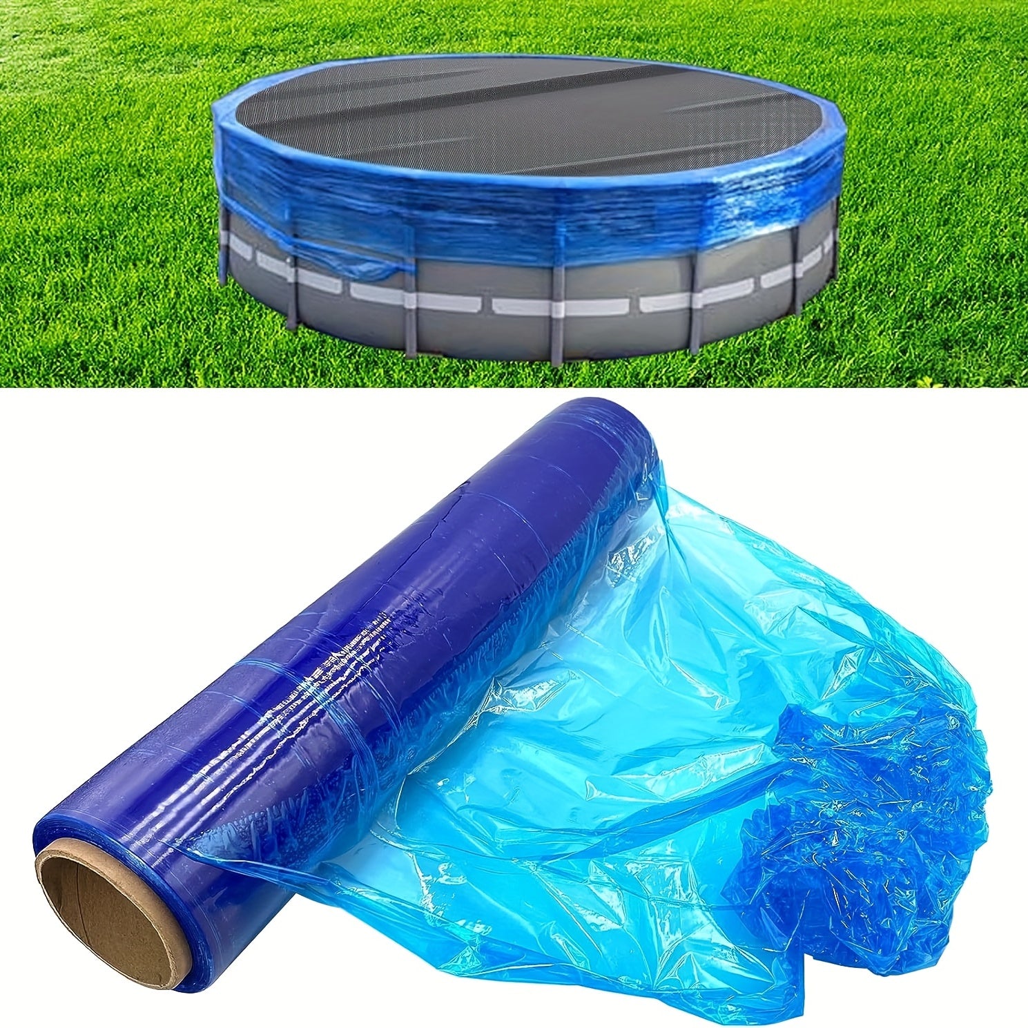 Winter Cover Sealer Above Ground Pool Covers 242.01m Windproof Pool Wrap