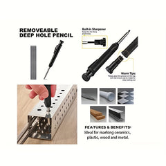 Plastic Circular Planning & Line Tool Writing Instrument