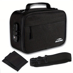 Travel Storage Box With Combination Lock Large Capacity Crossbody Bag