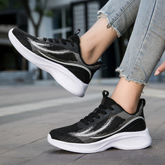 Women's Block Soft Running Shoes Non Slip Outdoor Sneakers