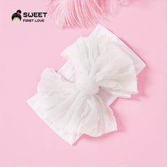 Soft Nylon Elastic Headband for Baby Girl