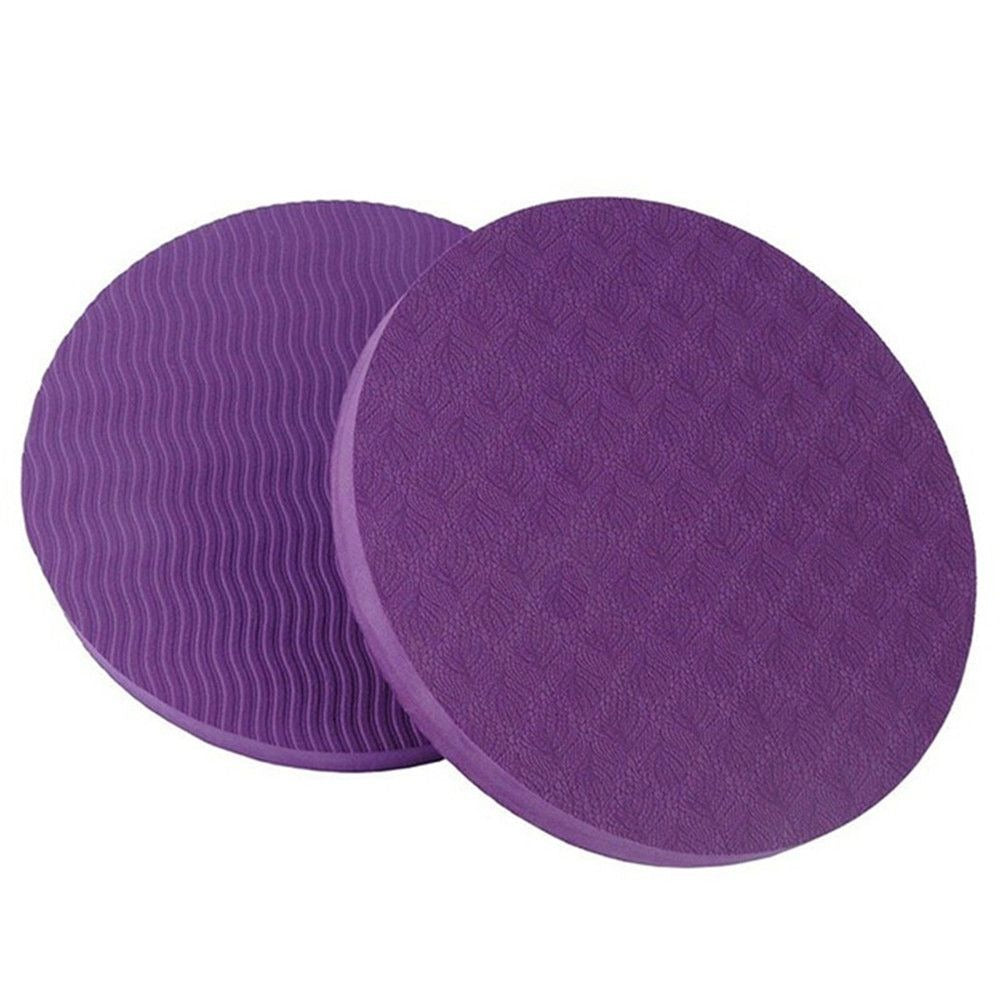 2pcs Set Small Round Knee Pads for Elbow Wrist Protection