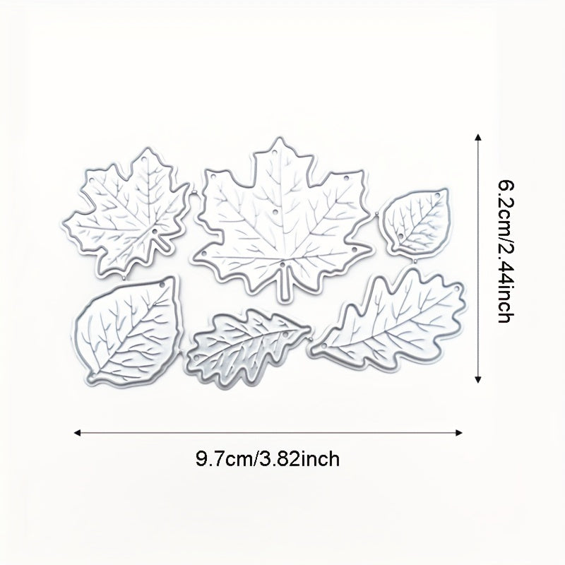 Leaves Metal Cutting Dies for Scrapbooking and Card Crafting