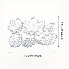 Leaves Metal Cutting Dies for Scrapbooking and Card Crafting