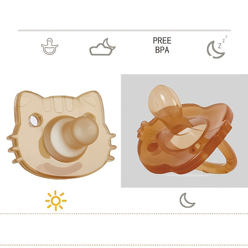 Soft Silicone Pacifier for Newborns Sleep & Weaning