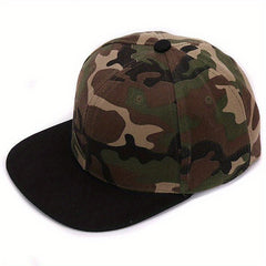 Camouflage Casual Baseball Cap Sunscreen Snap Back Hat Sports Dad Hats