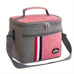 Insulated Aluminum Foil Lunch Bag - Waterproof Bento Box Bag