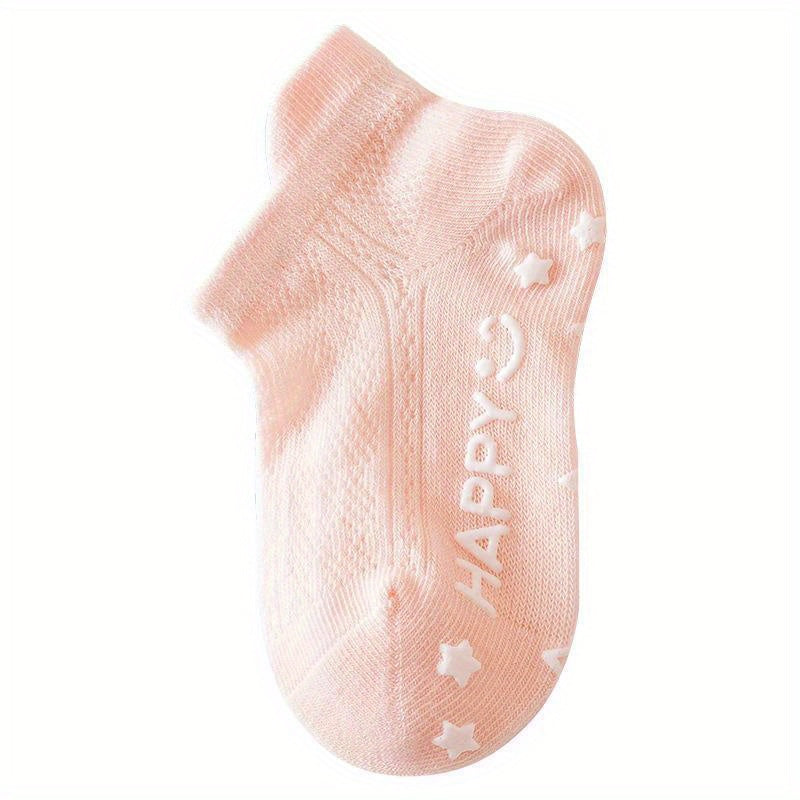 Baby Girls Non-slip Breathable Socks Learning To Walk Indoor Socks