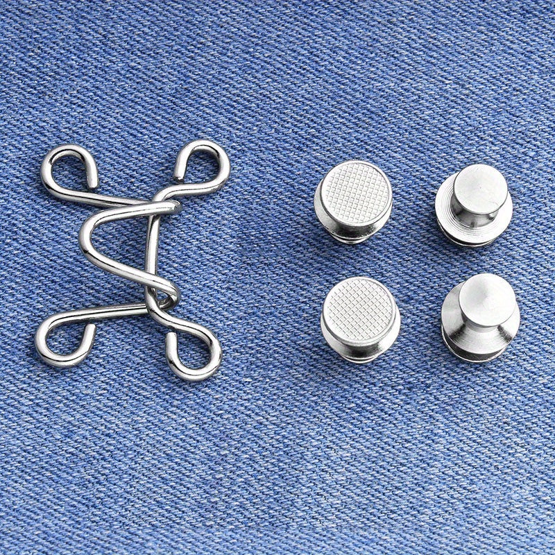 Detachable Buttons For Jeans Waist Adjustment Buckle Waist Tightener