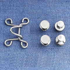 Detachable Buttons For Jeans Waist Adjustment Buckle Waist Tightener