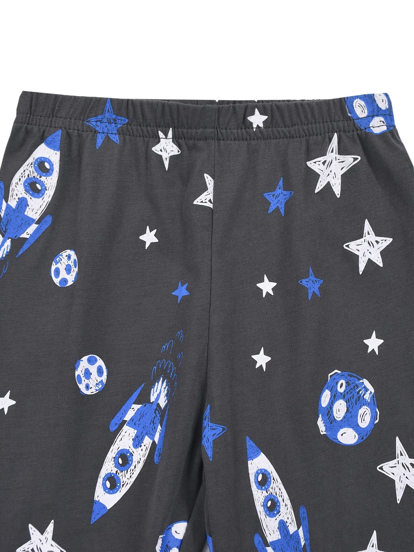 Boys Rocket And Planet Outfit Shorts & T shirt
