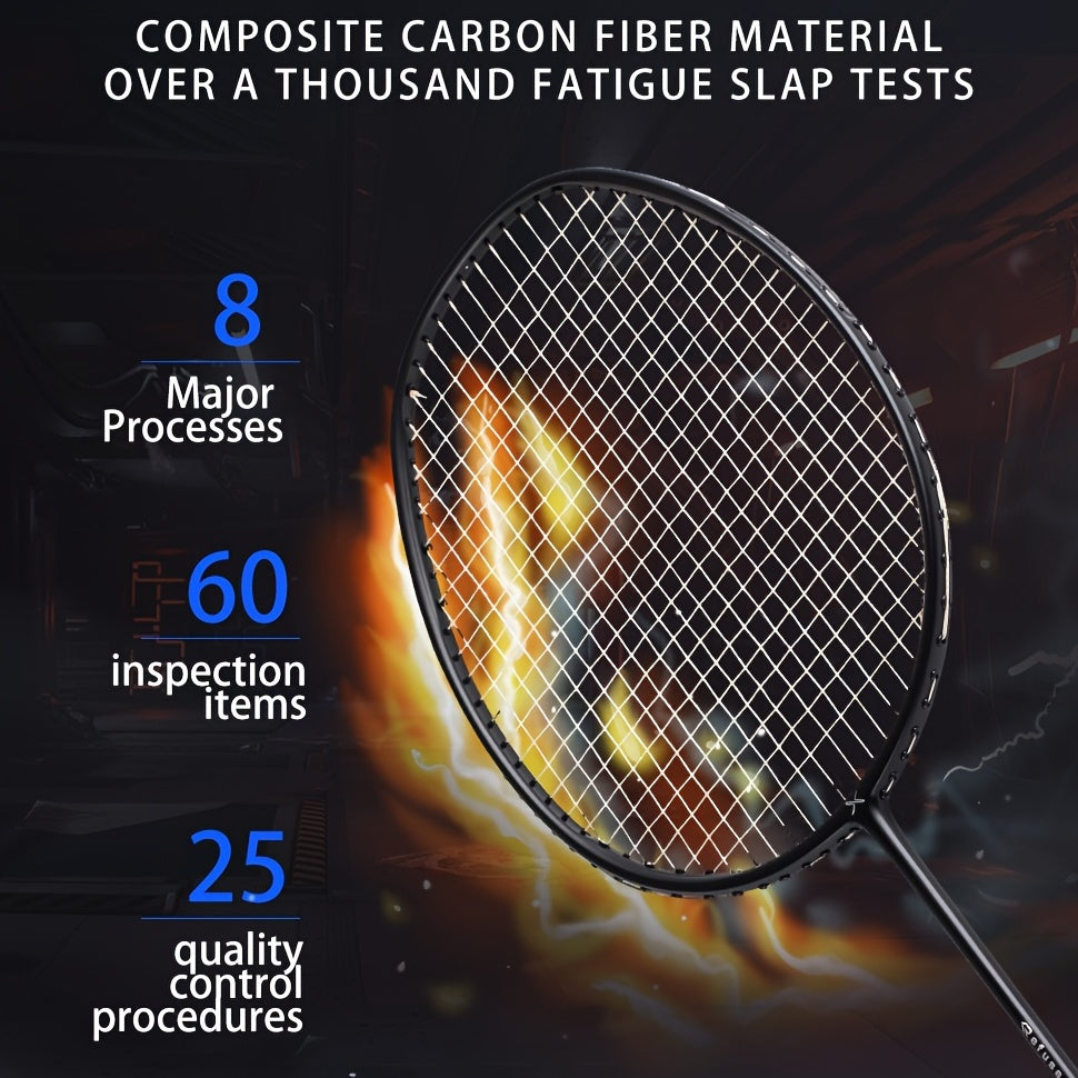Pro Badminton Racket Set for Int'l Competition