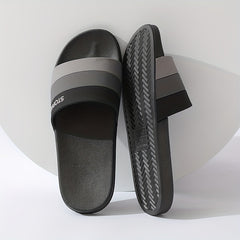 Men's Lightweight Non Slip Open Toe Quick Drying Slides
