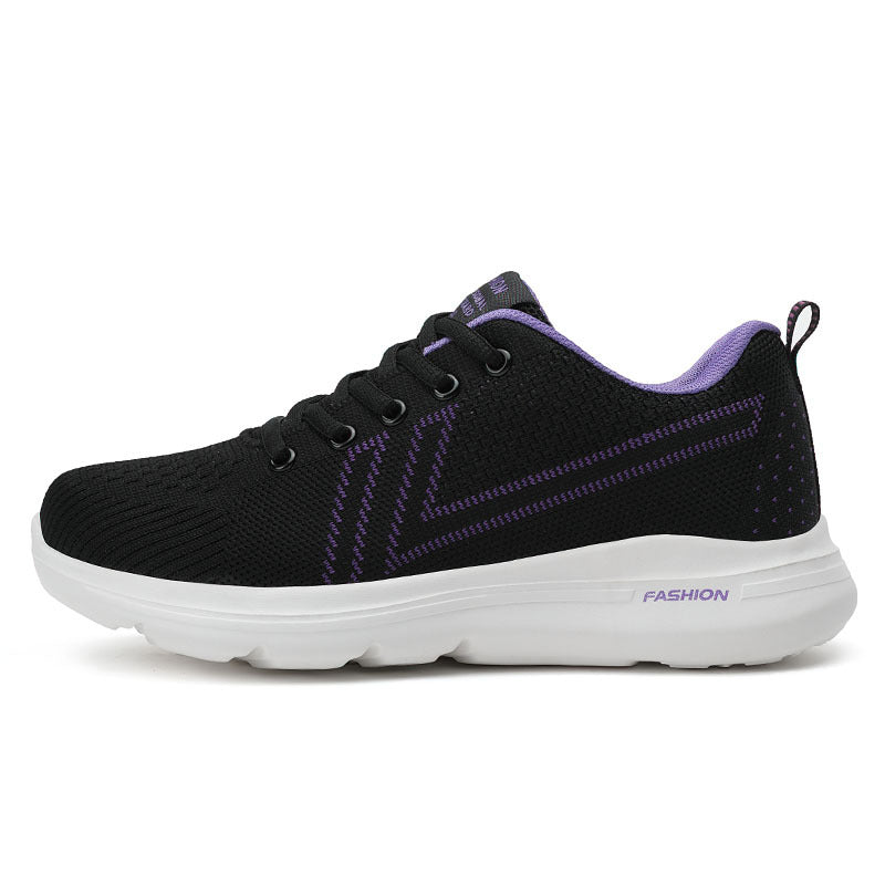 Women's Casual Breathable Lightweight Running Shoes Low Top Outdoor Travel Shoes