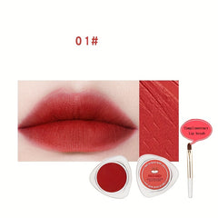 2-in-1 Lipstick & Blush Cream Jelly Lip Clay Matte Finish