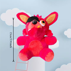 Fantasy Plush Soft with Pirate Hat Red