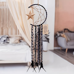 Bohemia Dream Catcher Feather Hanging With Star Home Decoration