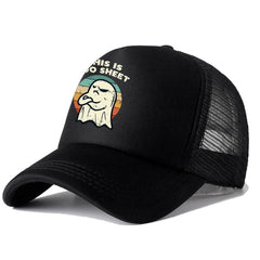 Unisex Sunshade Mesh Breathable Baseball Cap for Outdoor Sport
