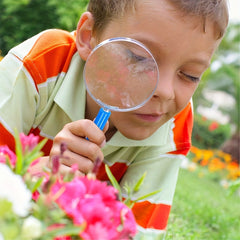 8pcs Colorful Plastic Magnifying Glasses for Kids Party Favors