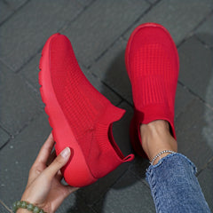 Soft Thick Bottom Heighten Shock Absorption Running Shoes