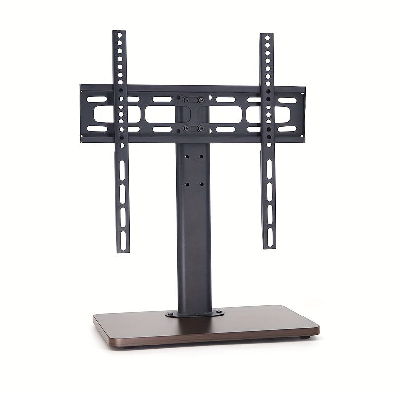 Universal TV Wall Mount with Wood Grain Base for 66-139 cm TVs