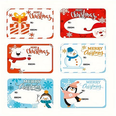 250pcs Christmas Holiday Stickers Gift Decoration Series Self adhesive Labels