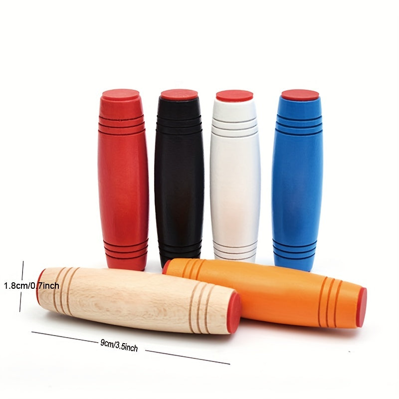Flip Wooden Stick Decompression Toy Stress Relief Fidget Toy