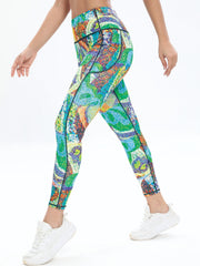 Casual Yoga Pants High Stretch With Pocket Slimming Yoga Leggings