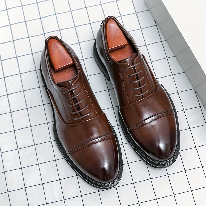Men's Lace Up Formal Business Shoes Low Top Classic