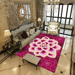 Traditional Floral Carpet Soft Anti-slip Area Rugs Modern Geometric